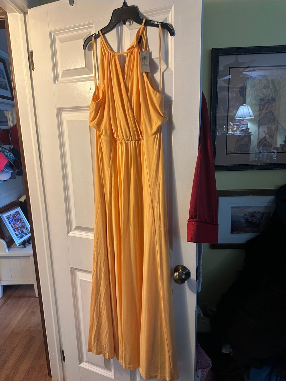 Ann Taylor Sunny Yellow Sleeveless Maxi Dress